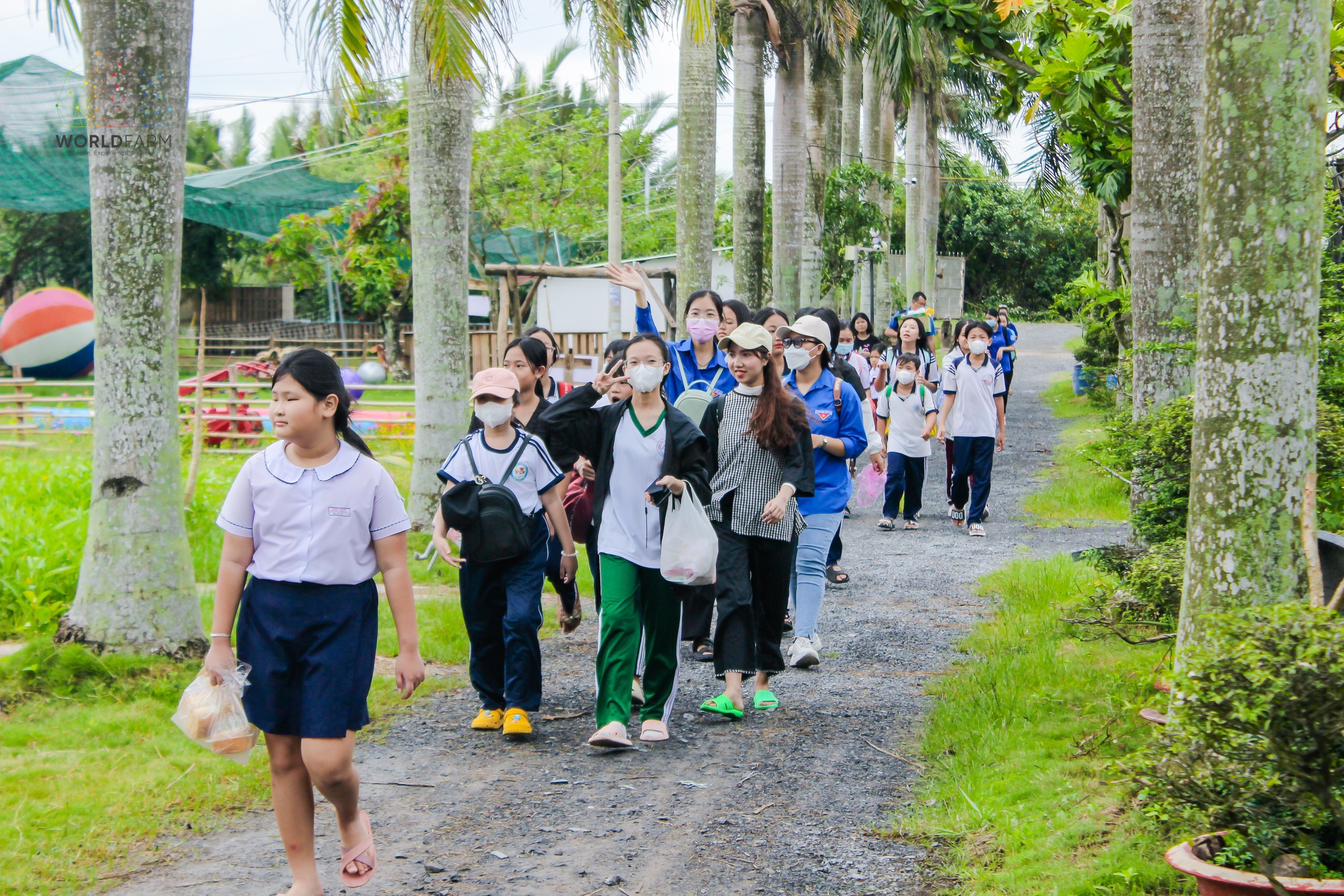 Hoạt động ngoại khóa là một phần quan trọng trong quá trình phát triển cho các em học sinh